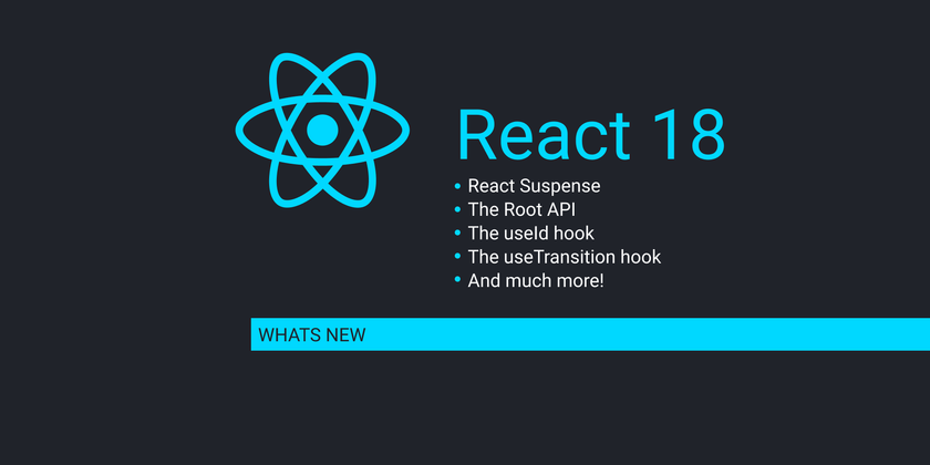 Cover image for React 18 Whats New