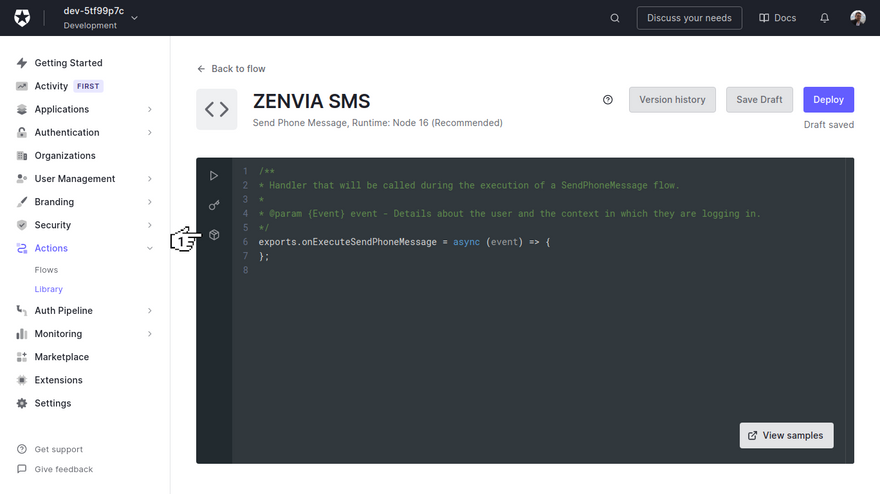 Auth0 - Secrets
