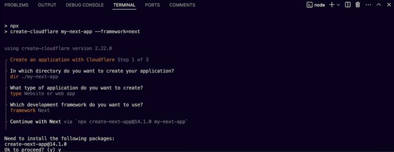 npm-create-cloudflare