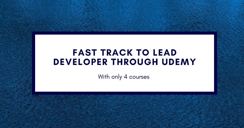 Cover image for The best Udemy courses to fast forward yourself from a beginner to lead react.js developer.