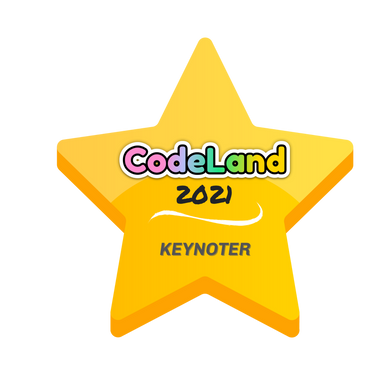 CodeLand 2021 Keynoter Badge badge
