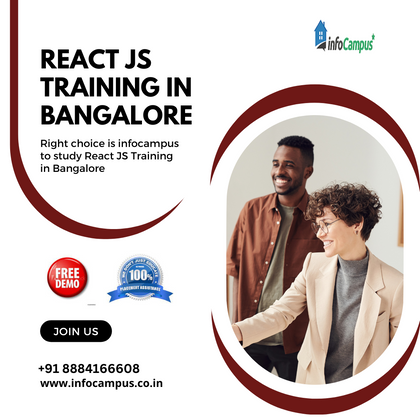 Cover image for React JS Training in Bangalore