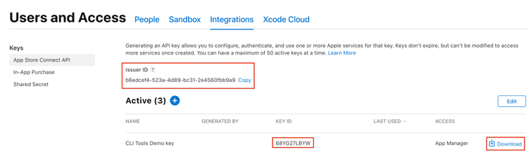 Download Api Key