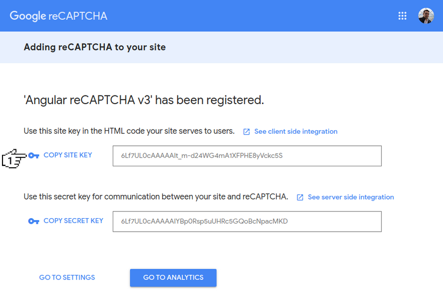 Google reCAPTCHA - Adding reCAPTCHA to your site