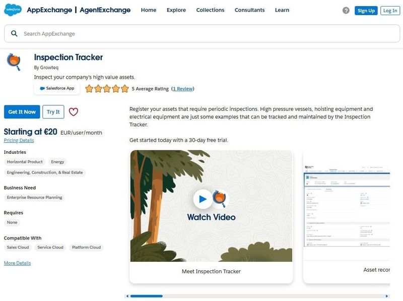 Inspection Tracker on AppExchange