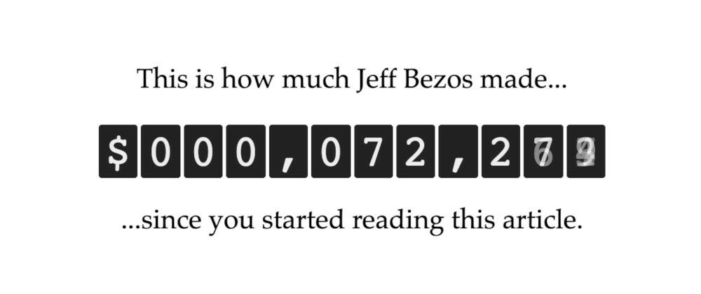 Cover image for Bezos' Calculator