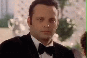Vince Vaughn saying, "Why are you yelling at me"