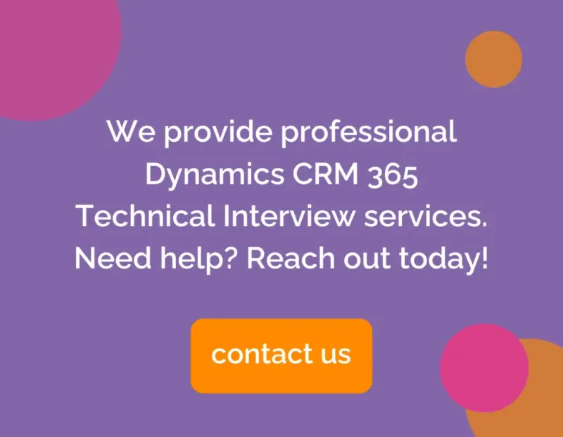 Tech Interview Services by Dynamics Career for Dynamics CRM Interview