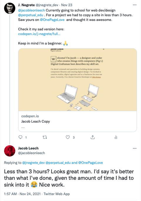 twitter convo