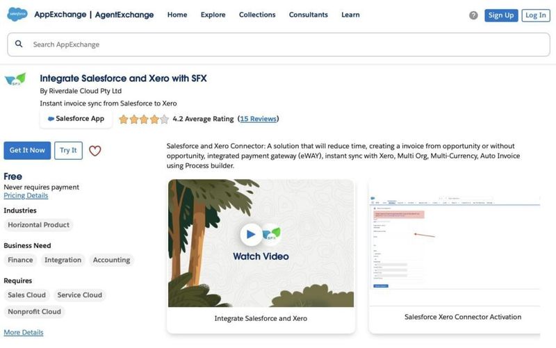 Integrate Salesforce and Xero with SFX