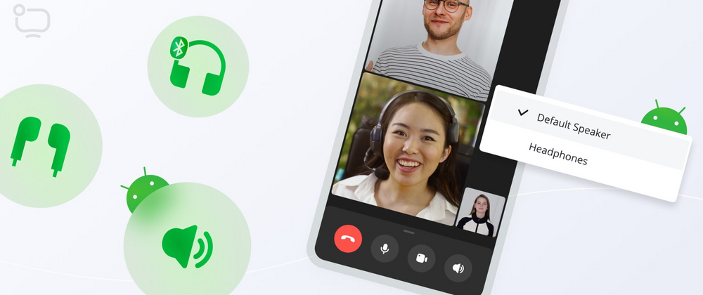 Cover image for 🔊 How to Implement Audio Output Switching During the Call on Android App? 🤖