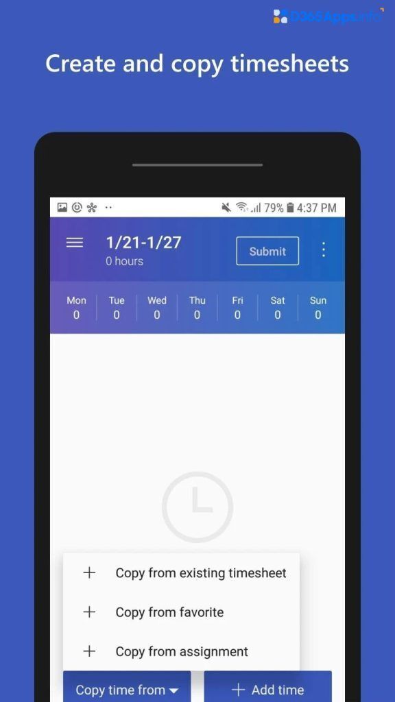 Power Apps Integration PSA powerapps timesheet entry