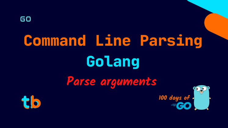 Cover image for Golang: Command Line Arguments