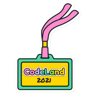 CodeLand 2021 Attendee Badge badge