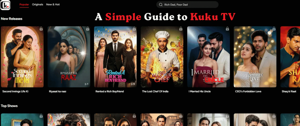 Cover image for Free Streaming Unlimited Movies with Kuku TV APK – Free Download
