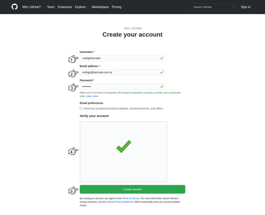 GitHub - Sign up