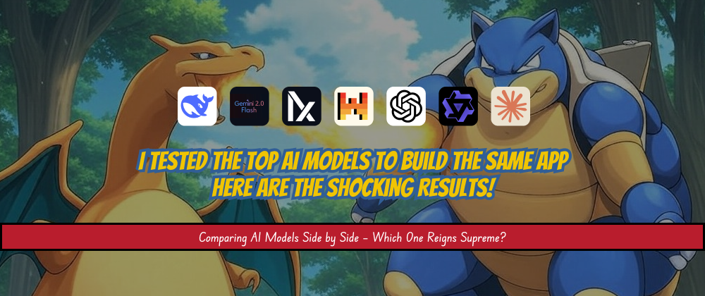 Cover image for I Tested the Top AI Models to Build the Same App - Here are the Shocking Results!