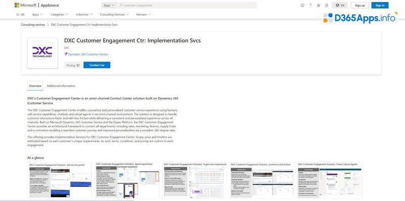DXC Customer Engagement Ctr Implementation Svcs Custom Pricing Implementation Workflow