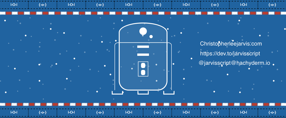 Cover image for CSS Ugly Sweater: R2D2 We wish you a Merry Christmas.