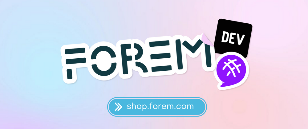Cover image for Introducing the Forem Shop! New CodeNewbie Merch, Giveaways, and More.