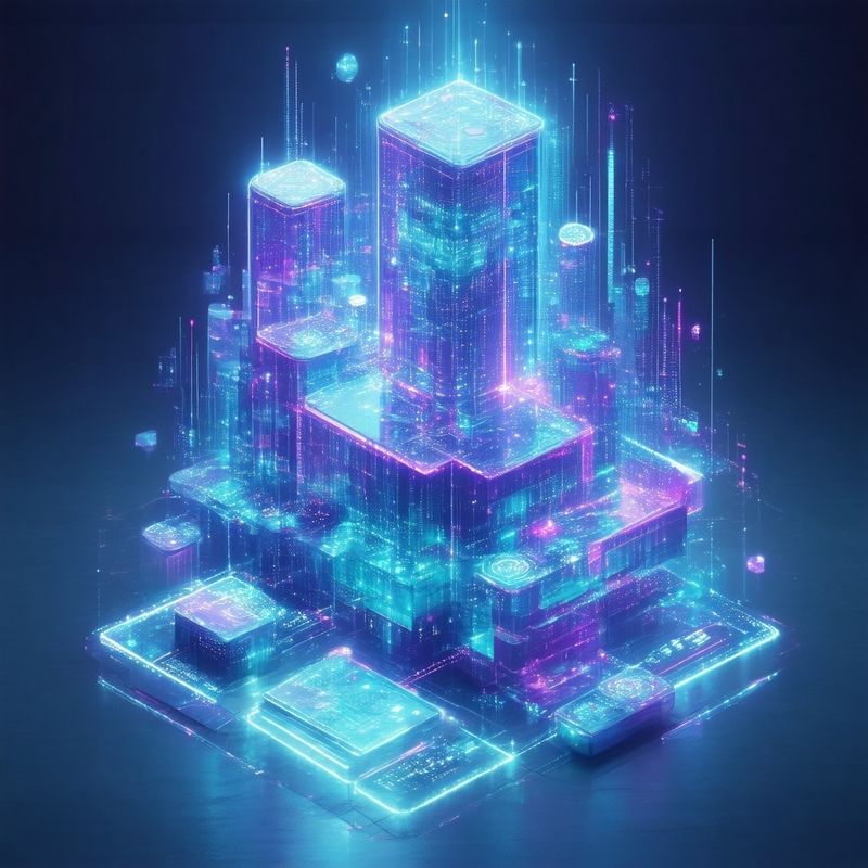 Cinematic macro shot of advanced interface for soc...