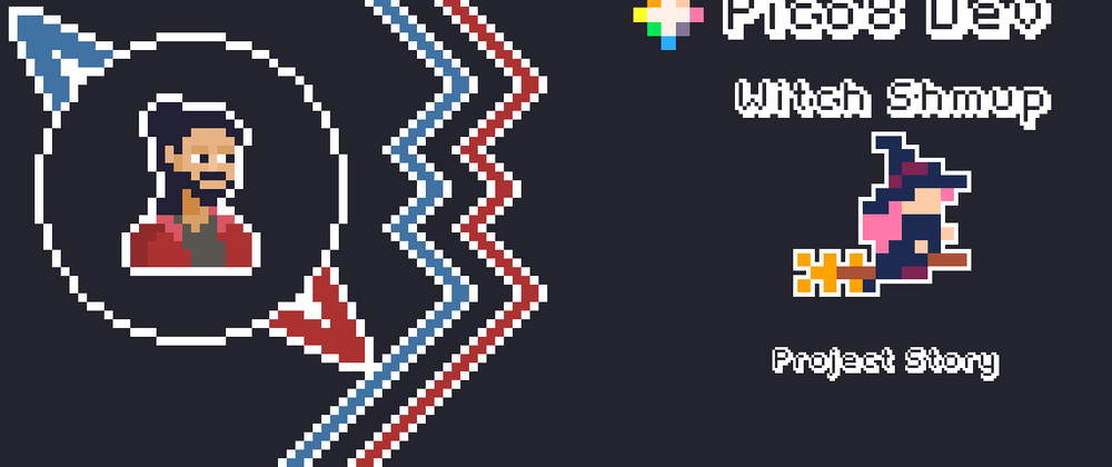 Cover image for Shoot'em up Witch game | PICO-8 GameDev