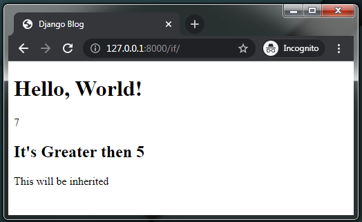 template inheritance demo