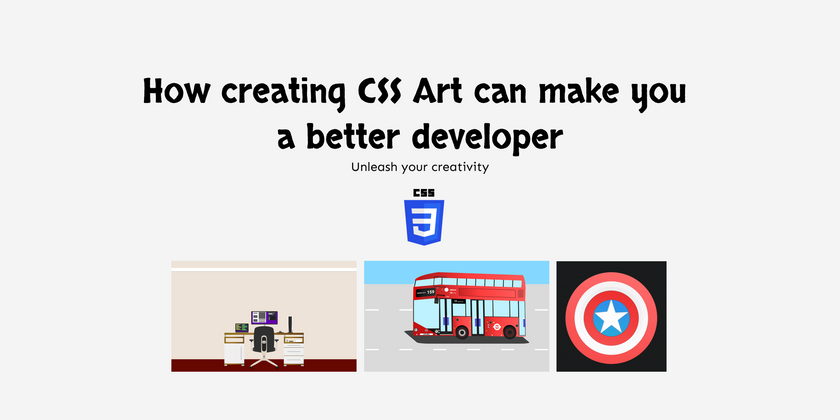 Cover image for How creating CSS Art can make you a better developer