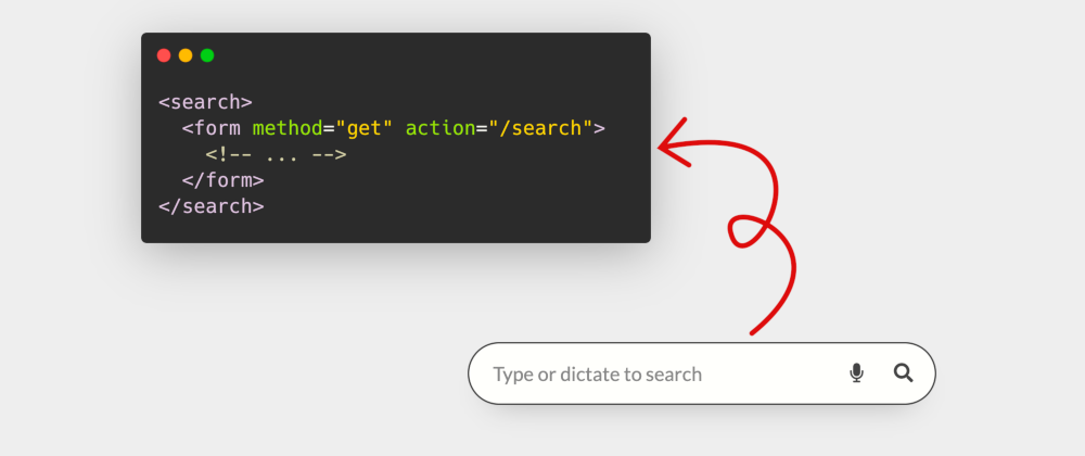 Cover image for New HTML Element: <search>