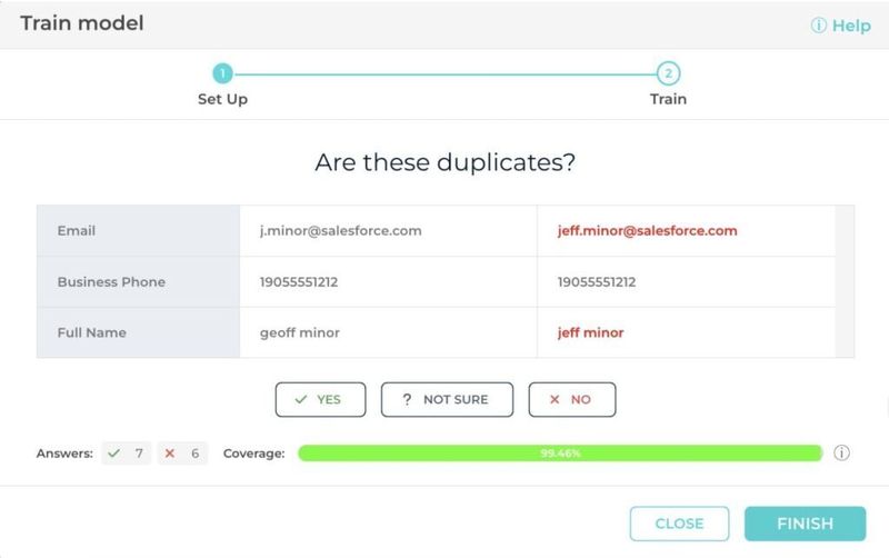 Duplicate Detection Training