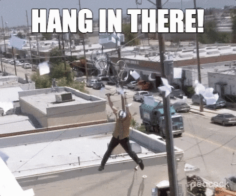 holding up