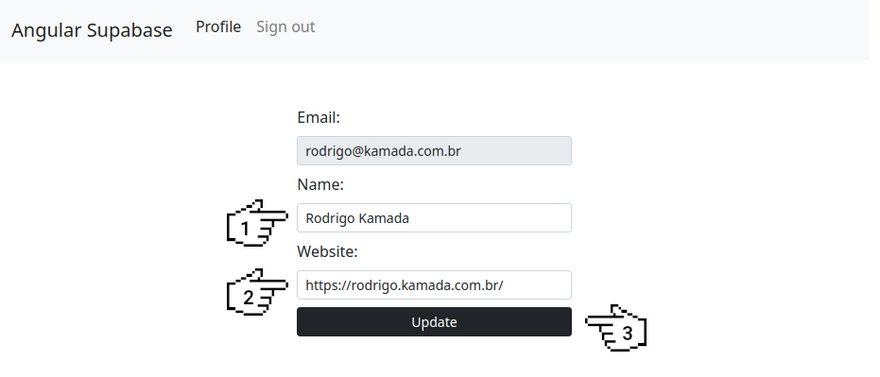 Application - Profile