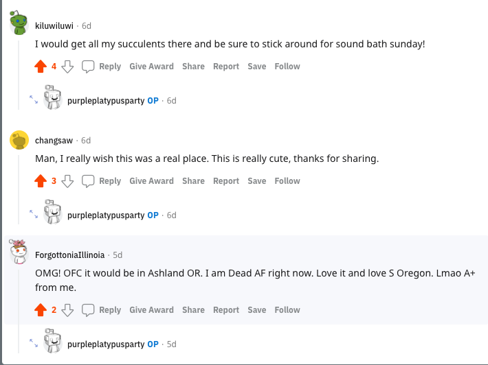 reddit feedback