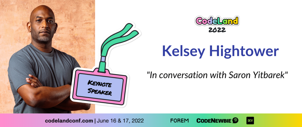 Cover image for [Keynote] A Fireside Chat with Kelsey Hightower