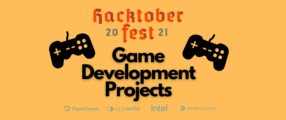 Cover image for Game Development Projects for Hacktoberfest