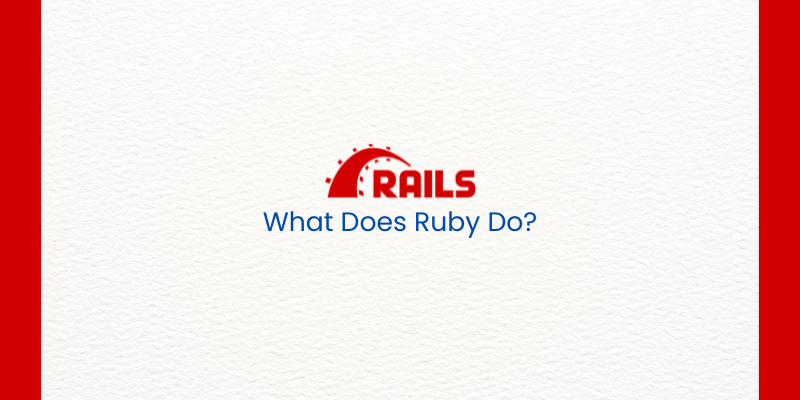 Cover image for What Does Ruby Do?