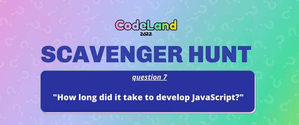 Cover image for [CodeLand Digital Scavenger Hunt] Question 7