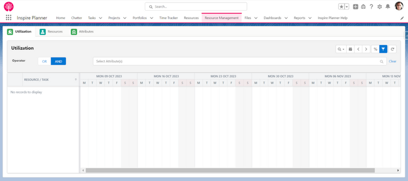 Inspire Planner Dashboard