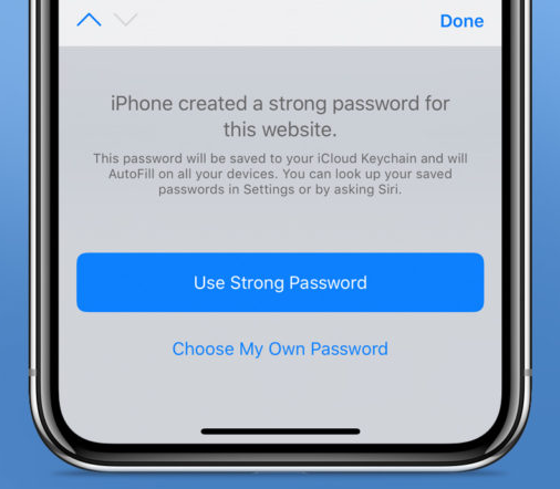 iOS-Strong-Password