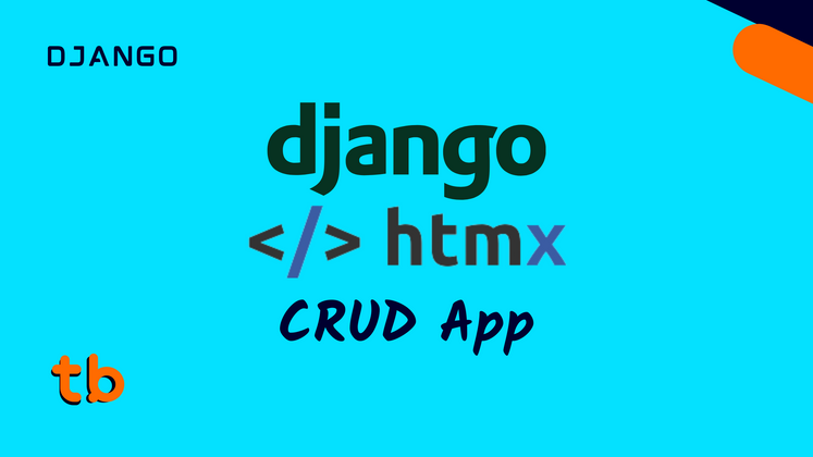 Cover image for Django + HTMX CRUD application
