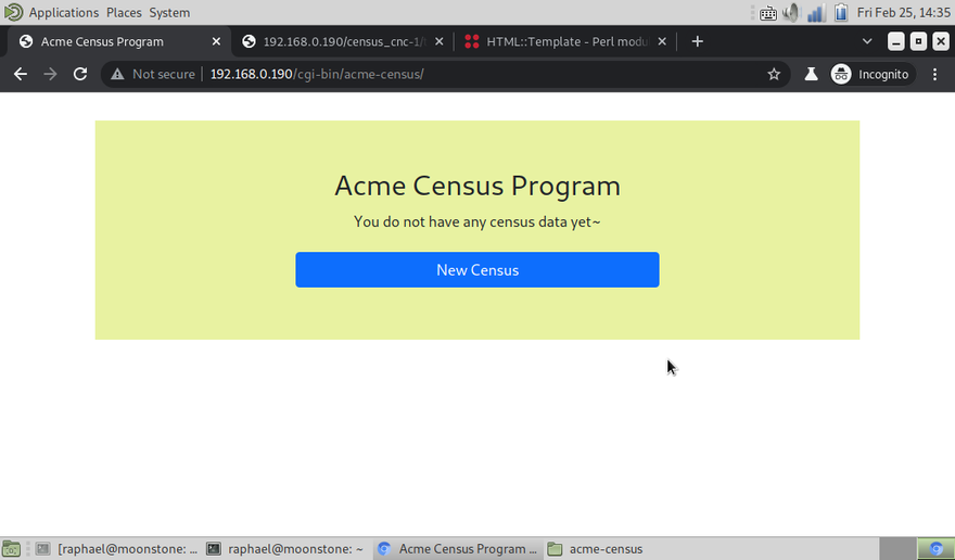 No Census Data ie Directory