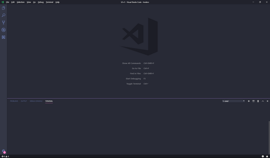 Visual Studio Code Terminal