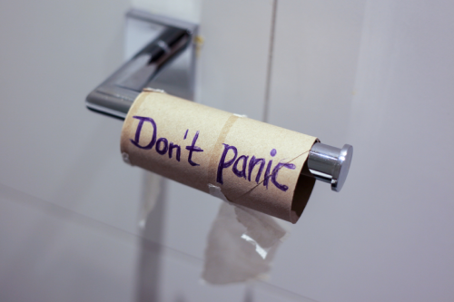 Do not panic image