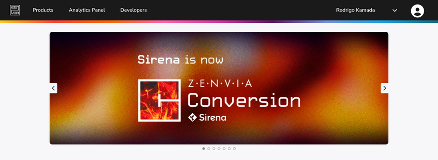Zenvia - Account created