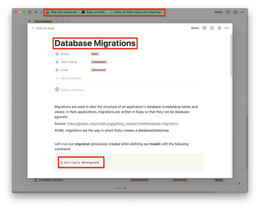 Database Migrations