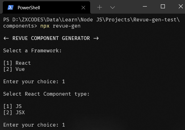 Cover image for Revue-gen: React & Vue Component Generator.
