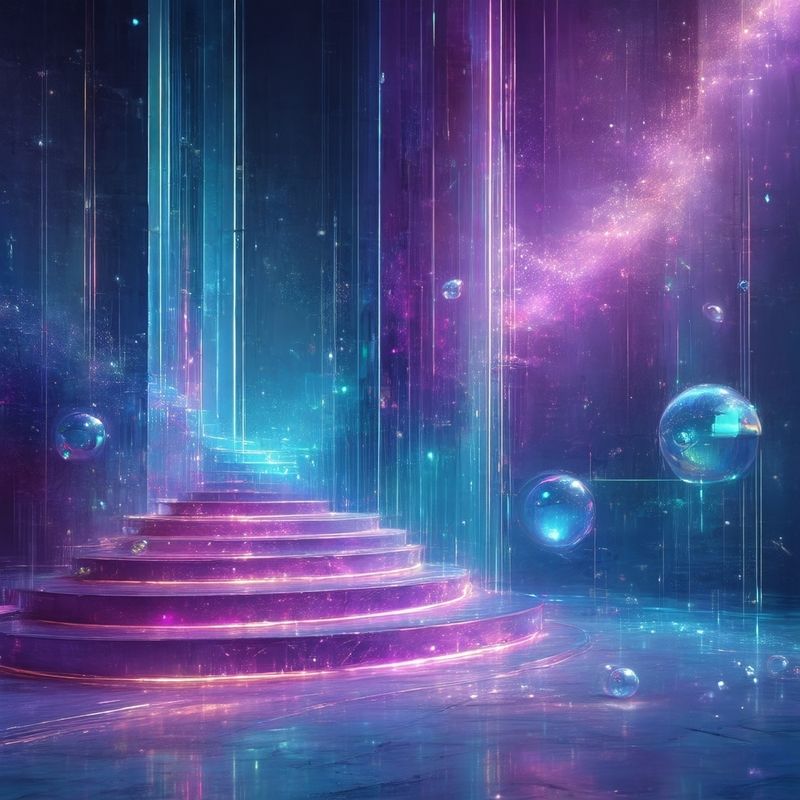 Abstract data vortex symbolizing latest trends in ...