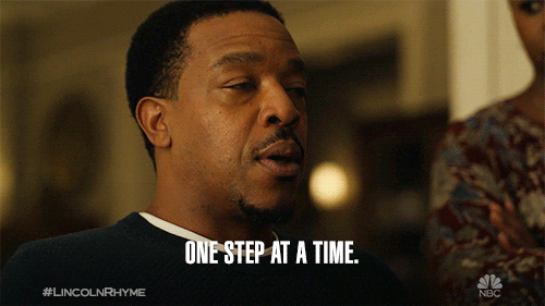 one step at a time