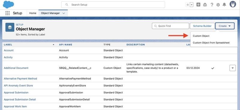 Create Custom Object