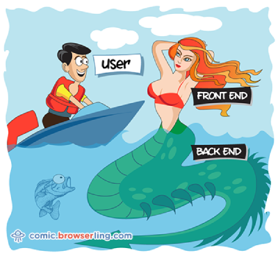 Frontend vs Backend image